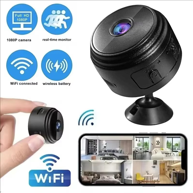 Smart Home Video - كاميرات A9 ميني بدقة 1080P مع