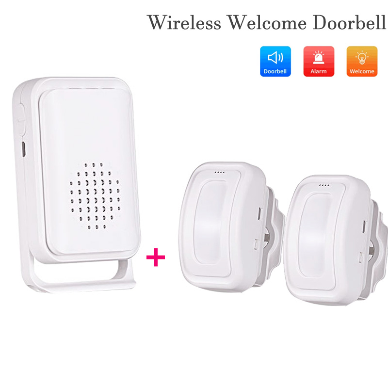 Wireless Door Sensor - جرس الباب ترحيب لاسلكي مع استشعار