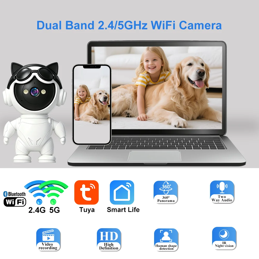 كاميرا IP لاسلكية ذكية من Tuya - مراجعة Smart Home Camera Ezviz وسعره