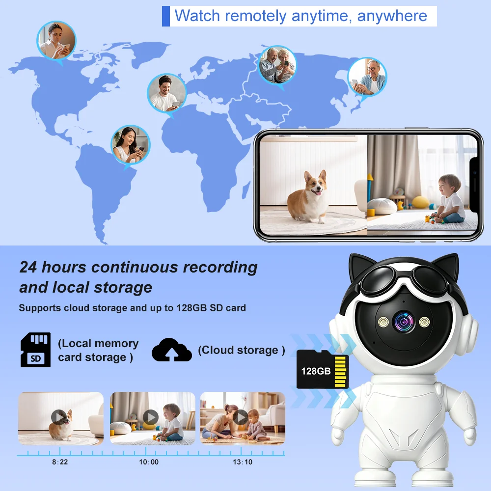 كاميرا IP لاسلكية ذكية من Tuya - مراجعة Smart Home Camera Ezviz وسعره